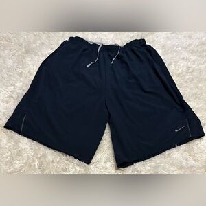 Nike Men's Size XL Navy Blue Dri-Fit Athletic Shorts EUC